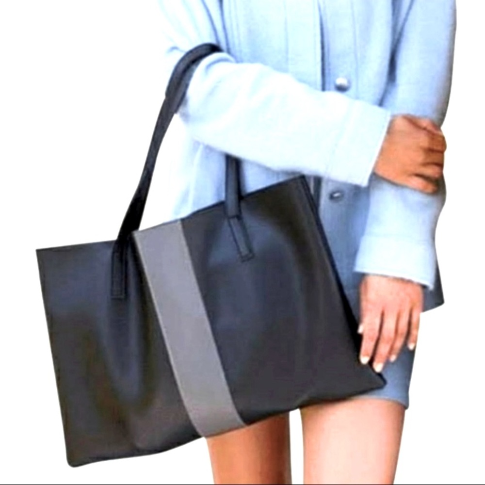 Vince Camuto || woman’s Vegan black Leather Tote